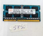 Mémoire RAM pour ordinateur portable 4 Go 2Rx8 PC3L-12800S – DDR3L 1600 MHz SODIMM