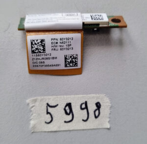 Carte Bluetooth Lenovo 60Y3212 d'origine pour ThinkPad T410s – Pièce d'origine pour ordinateur portable