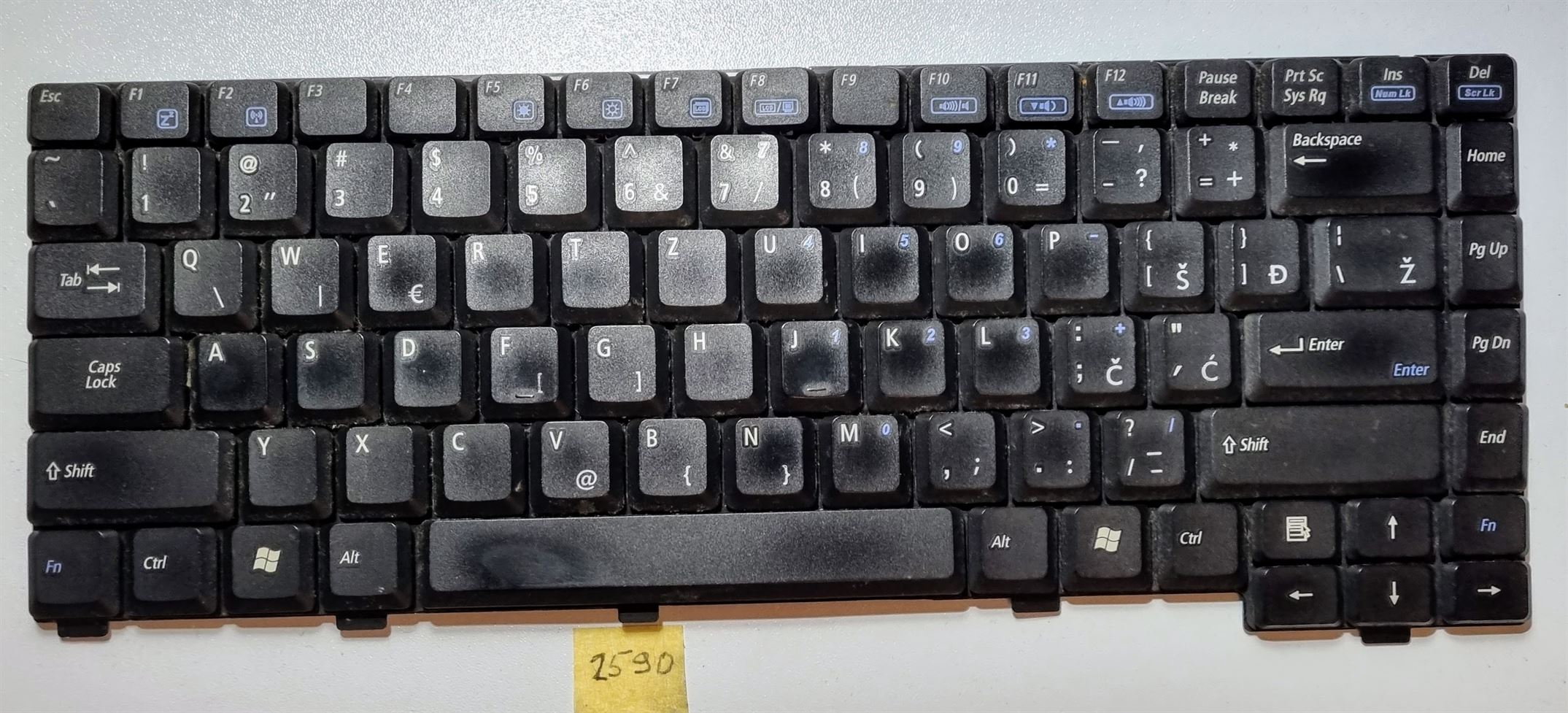 Clavier ASUS A3000G A3 EN MP-04113US-5284 D13 de remplacement - Authentique et fiable !