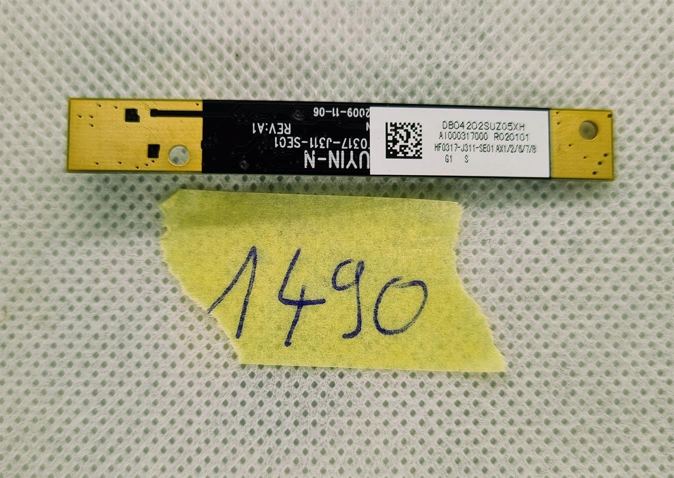 Carte caméra pour HP G72-150SF DBO4202SNZ3GSX A1000317000 R020101 HF0317-J311-SE0