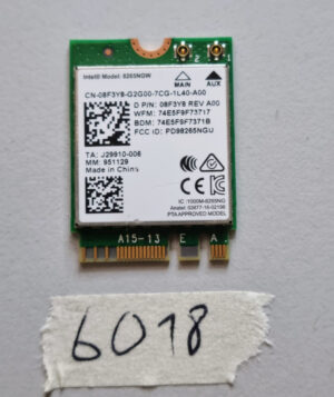 Carte Wi-Fi Bluetooth 4.2 Dell 8265NGW 802.11ac 867 Mbit/s, pièces détachées pour ordinateur portable 8F3Y8