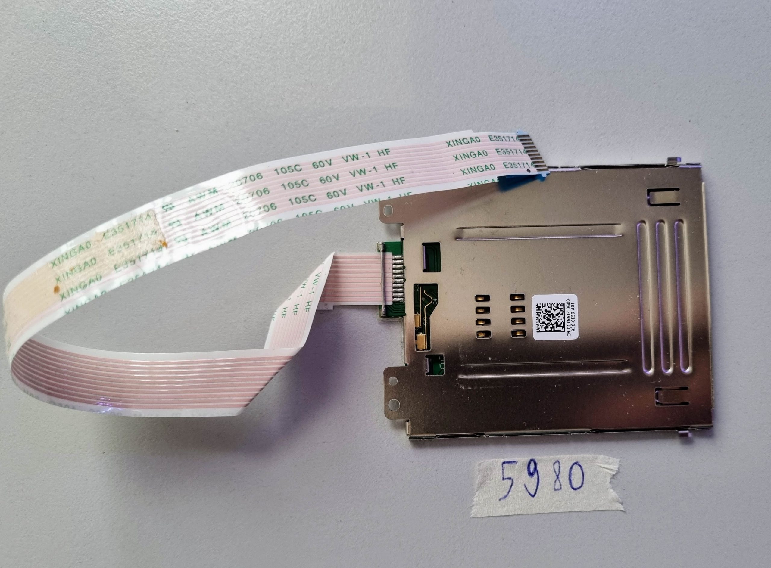 Carte mère pour lecteur de carte à puce Dell Latitude 5480 (17N6J)