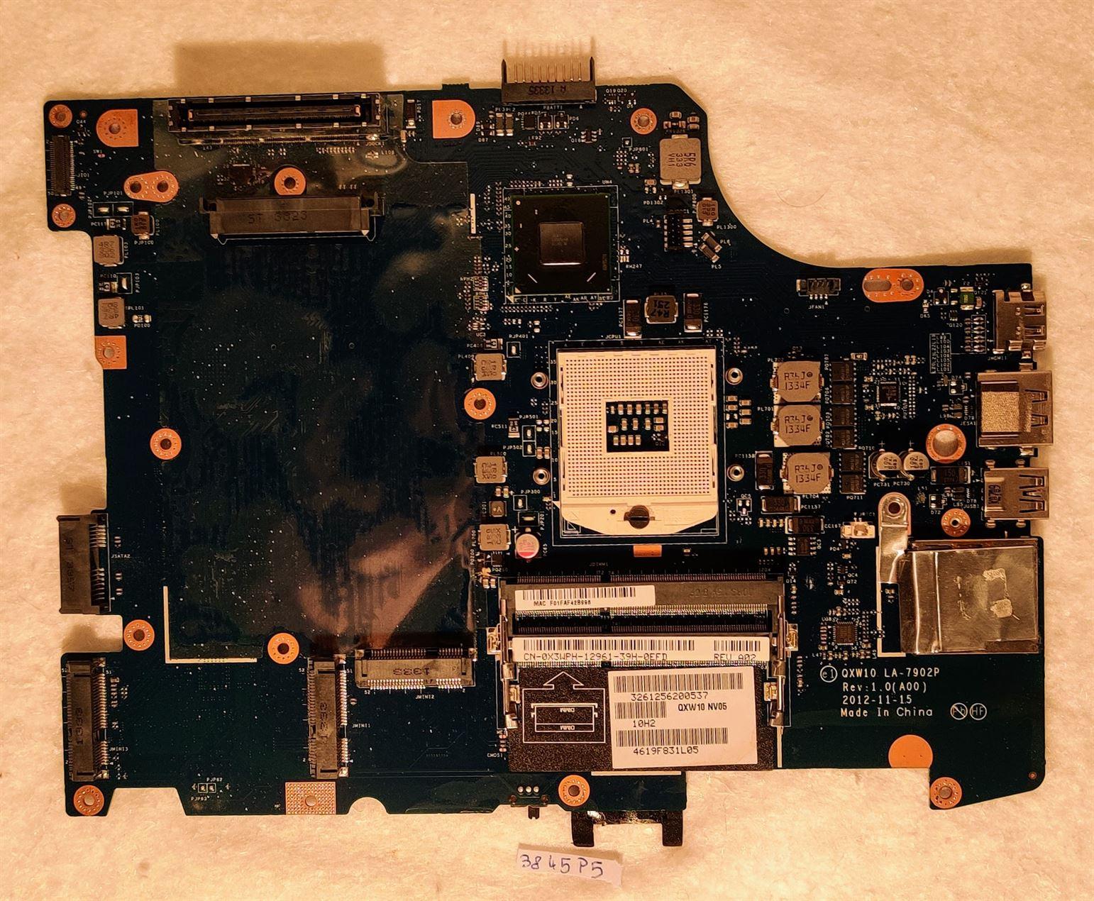 Carte mère Dell Latitude E5530 QXW10 NV05 QXW10 LA-7902P de remplacement d'origine