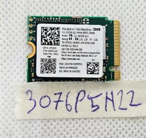 Disque SSD Dell PCIe Gen3x4 256 Go NVMe CL1-3D256-Q11 testé - 0TN2CC