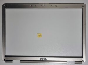 Cadre avant argenté pour écran LCD Dell YY034 Inspiron 1520/1521 – Pièces de rechange d'origine pour ordinateur portable