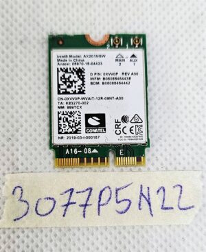 Améliorez votre connectivité ! Compatible avec la carte sans fil Dell CN-0XVV0P pour ordinateur portable INSPIRON 5502.