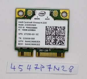 Pièces de rechange pour carte réseau sans fil N Fujitsu LifeBook AH552 2230bnhmw