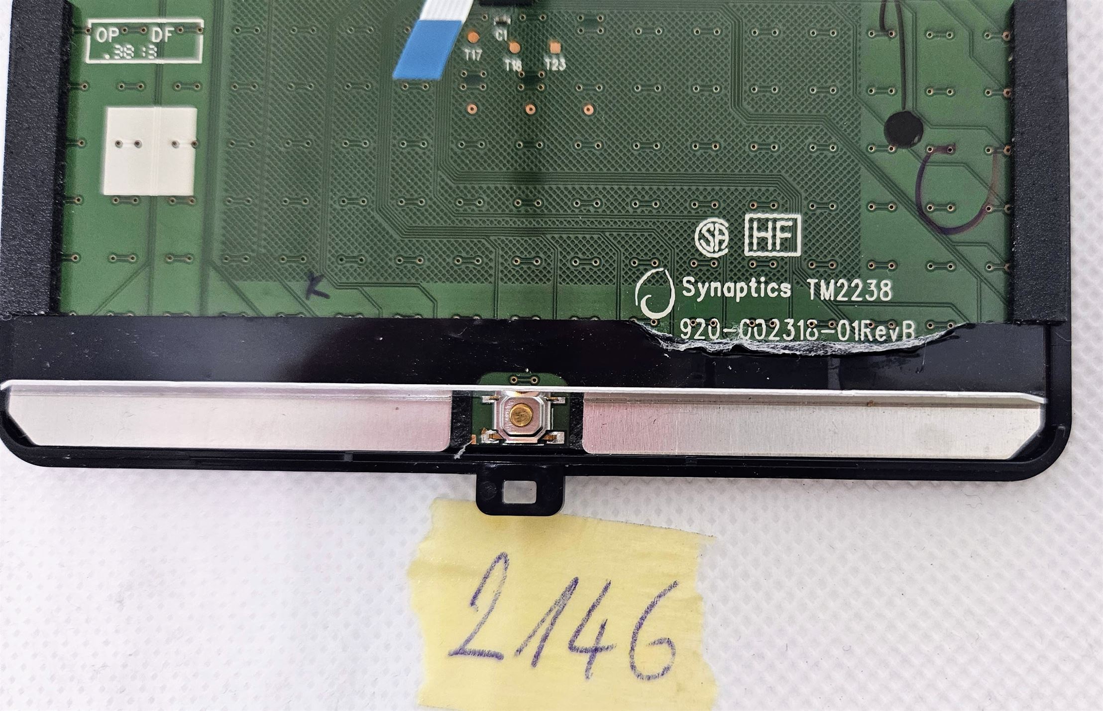 Pavé tactile Synaptics TM2238 pour Fujitsu Lifebook U772 : pièce de rechange pour une navigation précise – Image 3