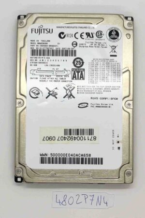 Disque dur Fujitsu MHW2080BH 80 Go SATA 2,5 pouces 5 400 tr/min - Stockage fiable et 100 % fiable
