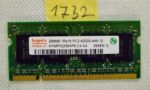 Mémoire pour ordinateur portable 256 Mo HYMP532S64PC-C4 PC2-4200S-444-12 DDR2-533 MHz 200 broches SODIMM