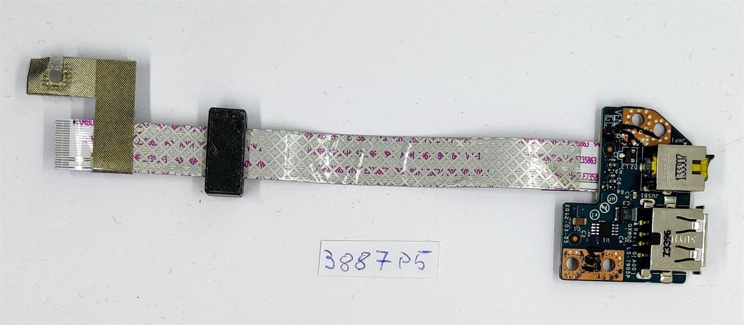 Carte audio USB IO LS-7905P 8DVRJ et câble NBX00011700 pour Dell Latitude E5530 – Image 2