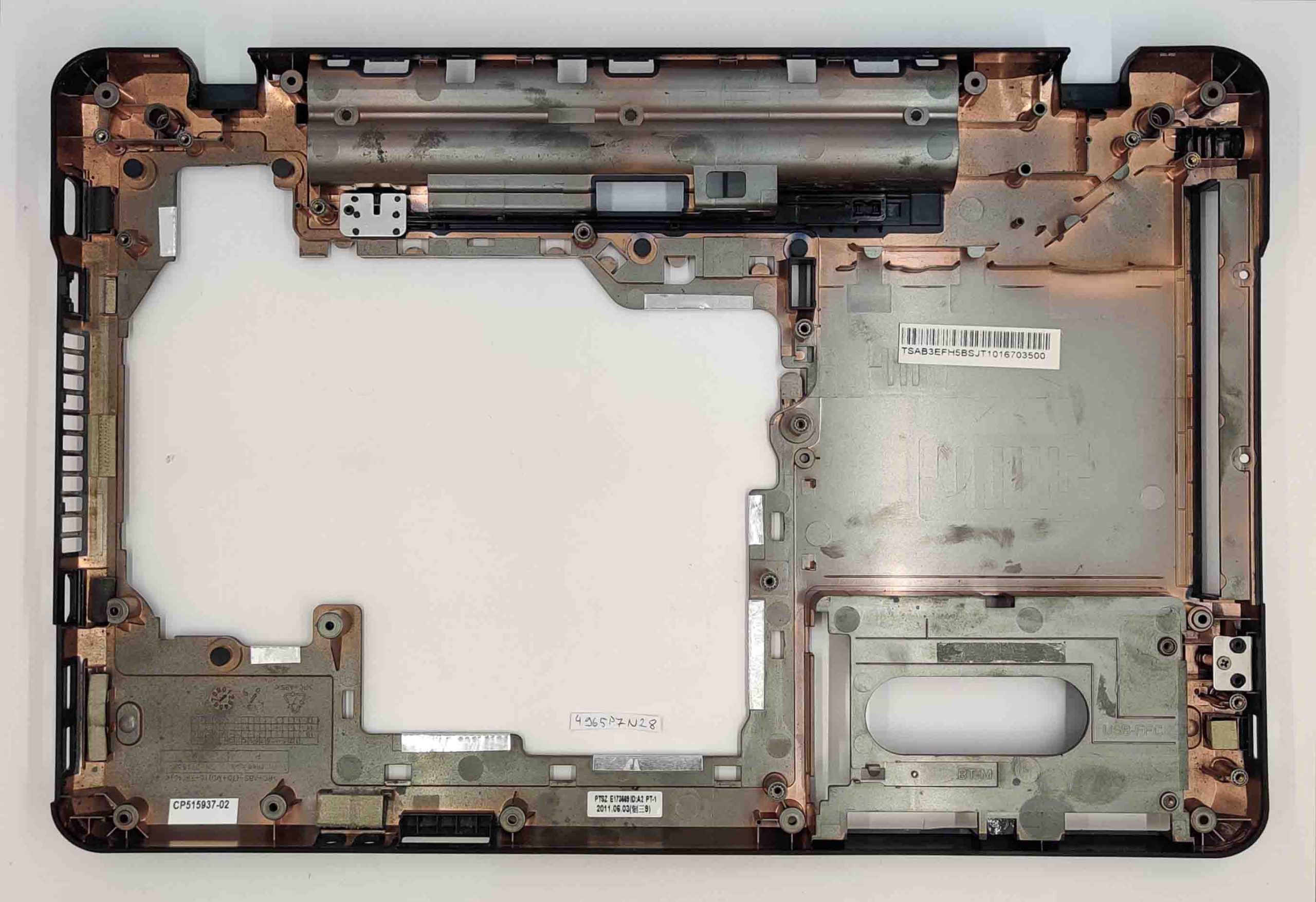 Boîtier inférieur de carte mère d'origine Fujitsu LifeBook AH531 CP518109-01 – Image 2