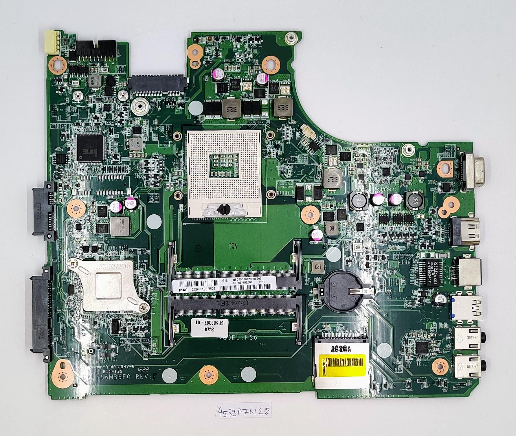 Carte mère d'origine Fujitsu Lifebook AH552SL CP589397-01 pour ordinateur portable