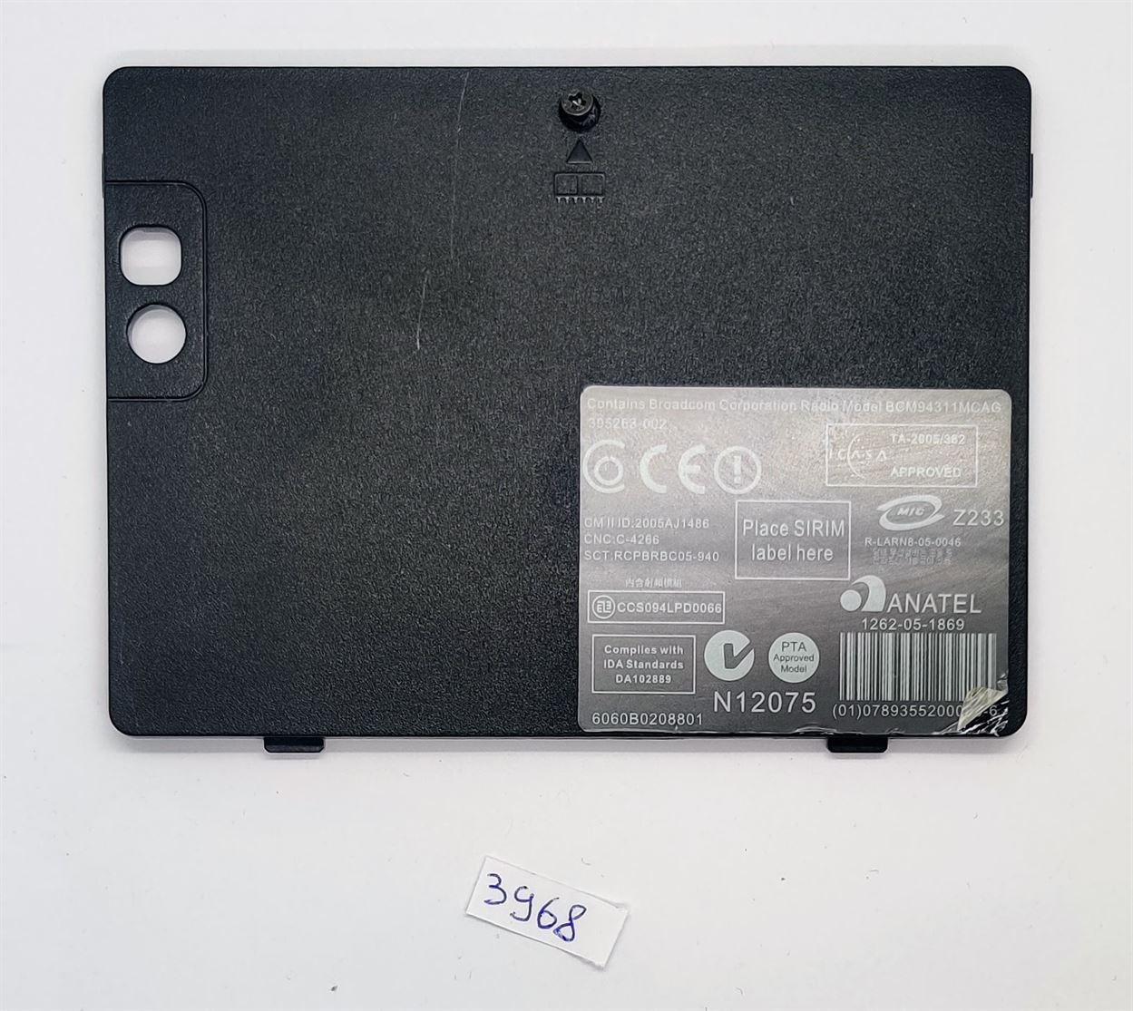 Cache de remplacement pour mémoire RAM et Wi-Fi pour ordinateur portable HP Compaq NC6320, NX6330 et NX6325