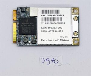 Carte module Wi-Fi sans fil HP DV6000 DV6500 DV6700 416377-002 395263-002 d'origine