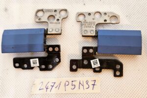 Charnières LCD d'origine L92207-001 pour HP Chromebook X360 11 G3 EE (bleues)