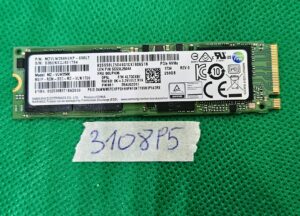 SSD Samsung NVME 256 Go authentique SSS0L25044 MZ-VLW2560 MZCLW256HEHP