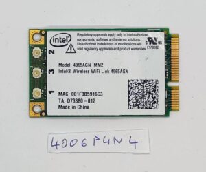 Carte réseau sans fil d'origine 4965AGN Carte Wi-Fi sans fil ASUS A7S