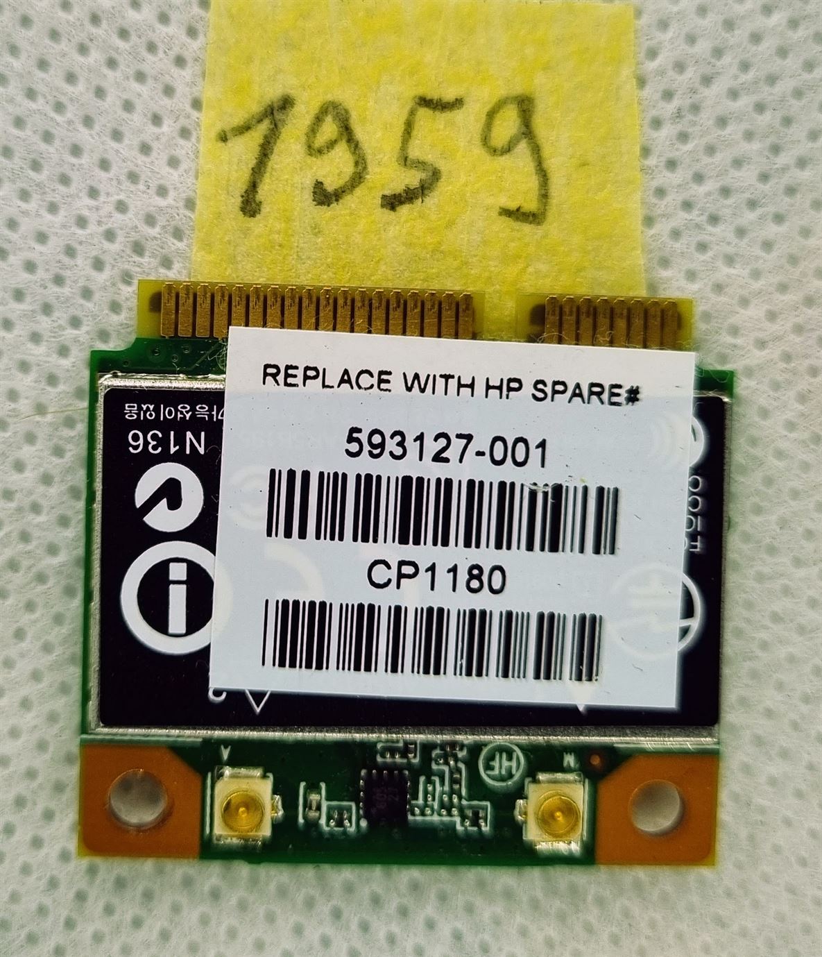 Module de carte Wi-Fi HP 635 TPN-F104-5 593127-001 - Remplacement d'origine