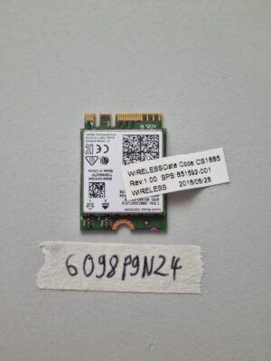 Carte Wi-Fi d'origine pour ordinateur portable HP EliteBook 840 G5 14 pouces (8265NGW 851592-001)