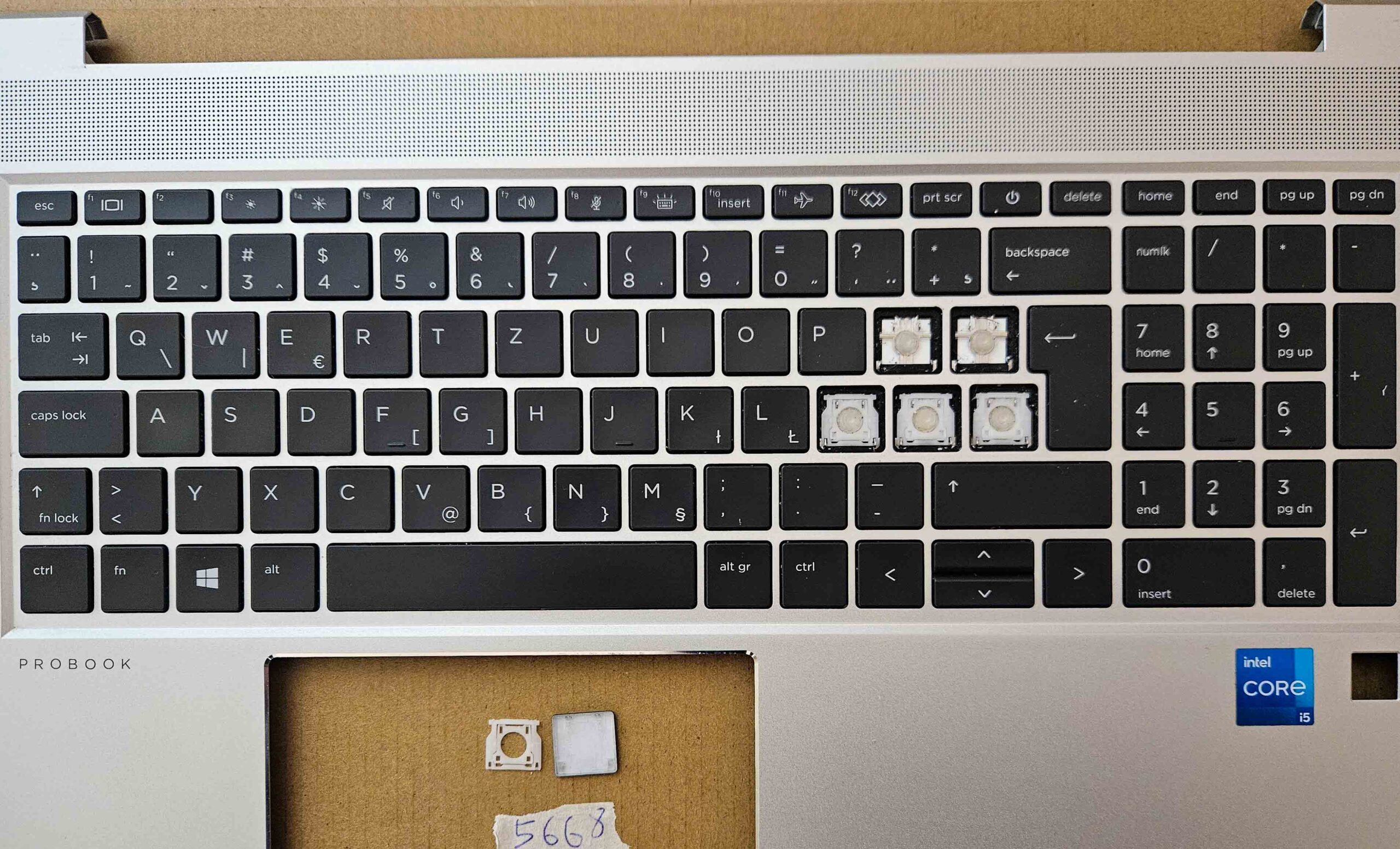 Repose-poignets et clavier pour HP ProBook 450 G8 – Pièce de rechange d'origine pour ordinateur portable