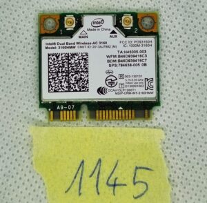 Carte Wi-Fi sans fil HP Probook 430 G2 784638-005 784638-001