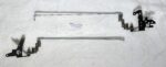 Charnières pour écran LCD d'ordinateur portable HP Probook 450 455 G2 (gauche/droite) AM15A000100/AM15A000200