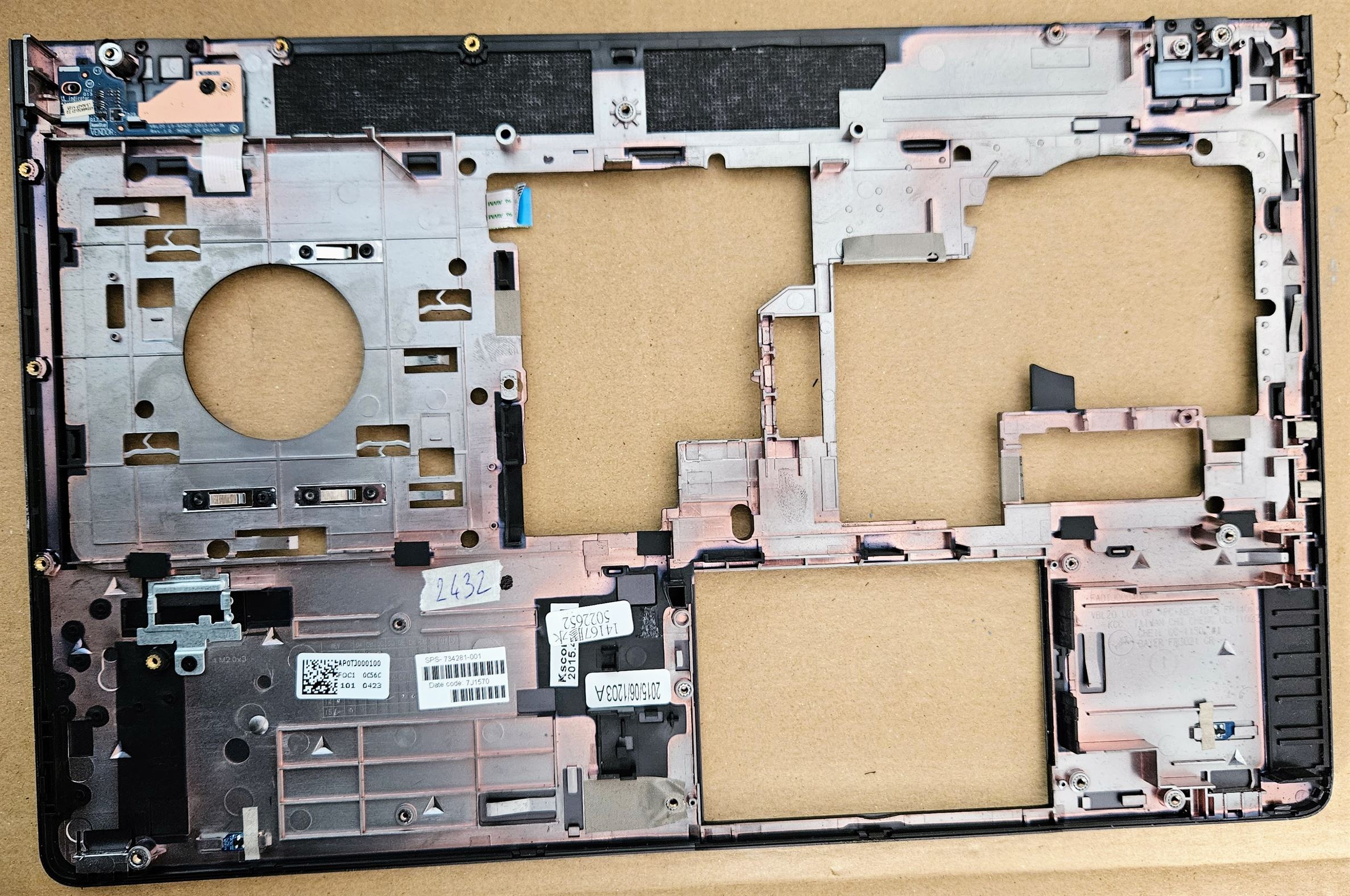 Coque de repose-poignets pour HP ZBOOK 15 G1 G2 C 734281-001, pièce de rechange – Image 2