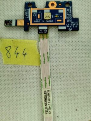 Carte bouton d'alimentation avec câble LS-9241P pour HP ZBook 15 G2