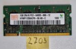 HYMP112S64CP6-S6 AB Hynix 1 Go DDR2 800 MHz PC2-6400 200 broches Non ECC SODIMM RAM