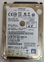 Disque dur pour ordinateur portable Hitachi HTS547575A9E384 750 Go SATA 2,5 pouces - Stockage haute capacité