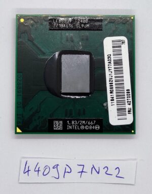 Processeur Intel Core Duo T2400 2 Mo de cache 1,83 GHz 667 MHz FSB SL9JM