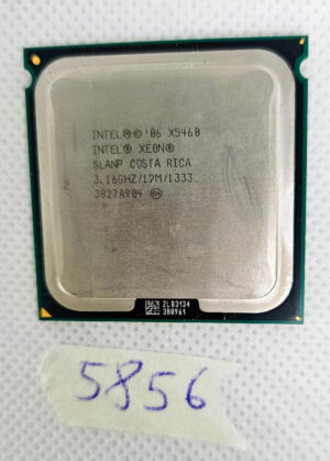 Processeur Intel Xeon SLANP X5460 3,16 GHz, 12 Mo de cache, FSB 1333 MHz, quatre cœurs | Processeur serveur