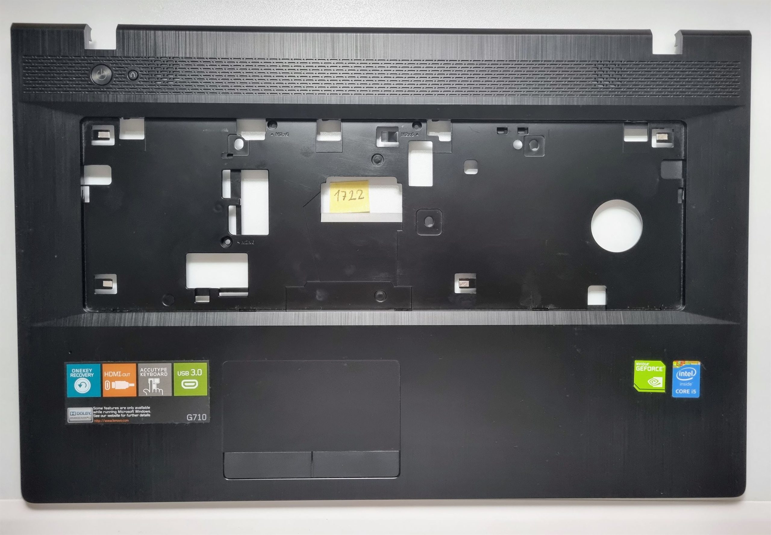 Repose-poignets avec pavé tactile pour LENOVO G710 - 13n0-B5A0411