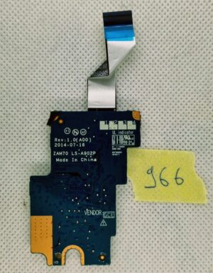 Carte fille de contrôle RF NFC par empreinte digitale Dell Latitude E7450 LS-A902P avec câble