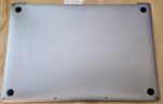 Coque inférieure argentée pour MacBook Pro 13" A1708 fin 2016/2017 - État de qualité A !
