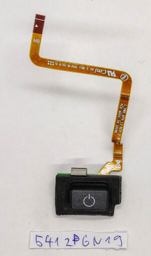 Bouton d'alimentation robuste avec câble pour ordinateur portable Latitude 7212 – Pièce de rechange d'origine