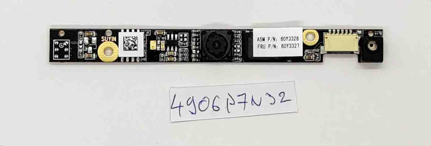 Carte de remplacement pour webcam Lenovo ThinkPad Edge 15 (60Y3327/60Y3328)