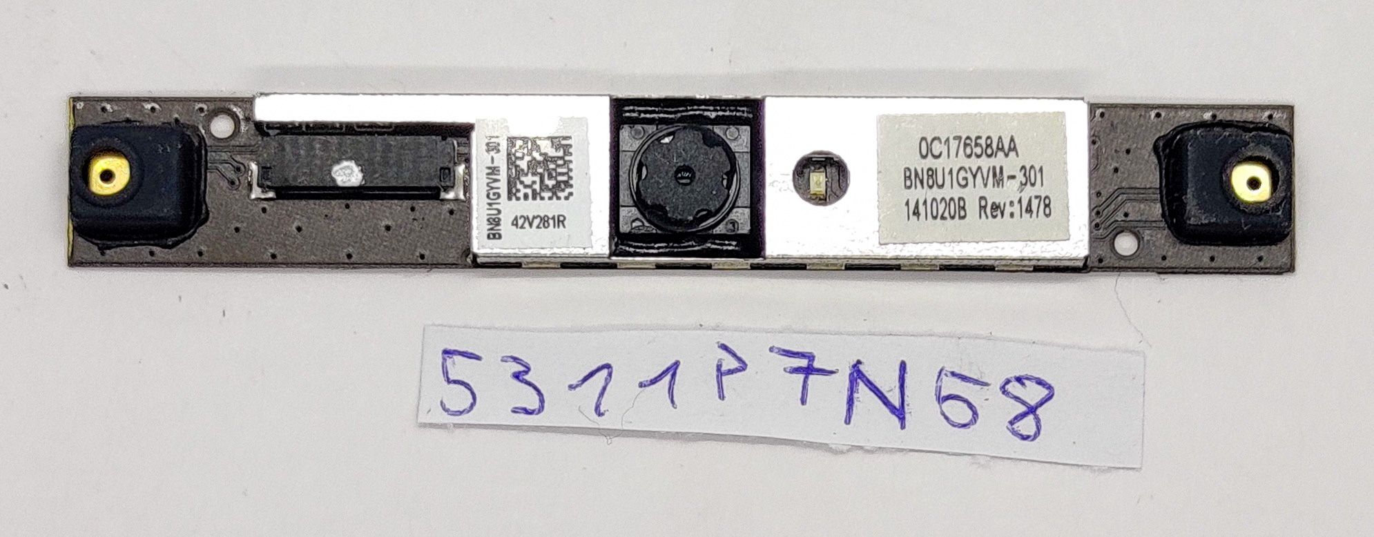 Caméra bn8u1gyvm-301 pour Lenovo ThinkPad L540 – Pièce de rechange d'origine pour ordinateur portable