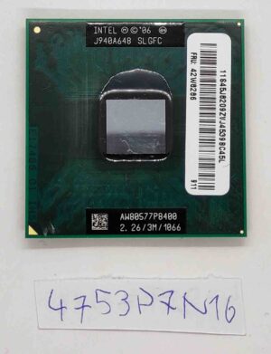 Processeur Lenovo ThinkPad T400 Core 2 Duo P8400 2,26 GHz SLGFC 42W8266