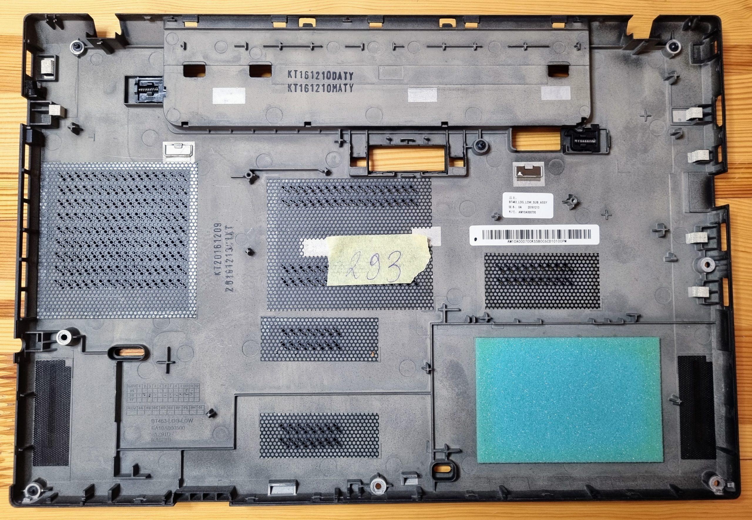 Coque inférieure pour ordinateur portable Lenovo ThinkPad T460P 14 pouces (AM10A000700) – Image 2