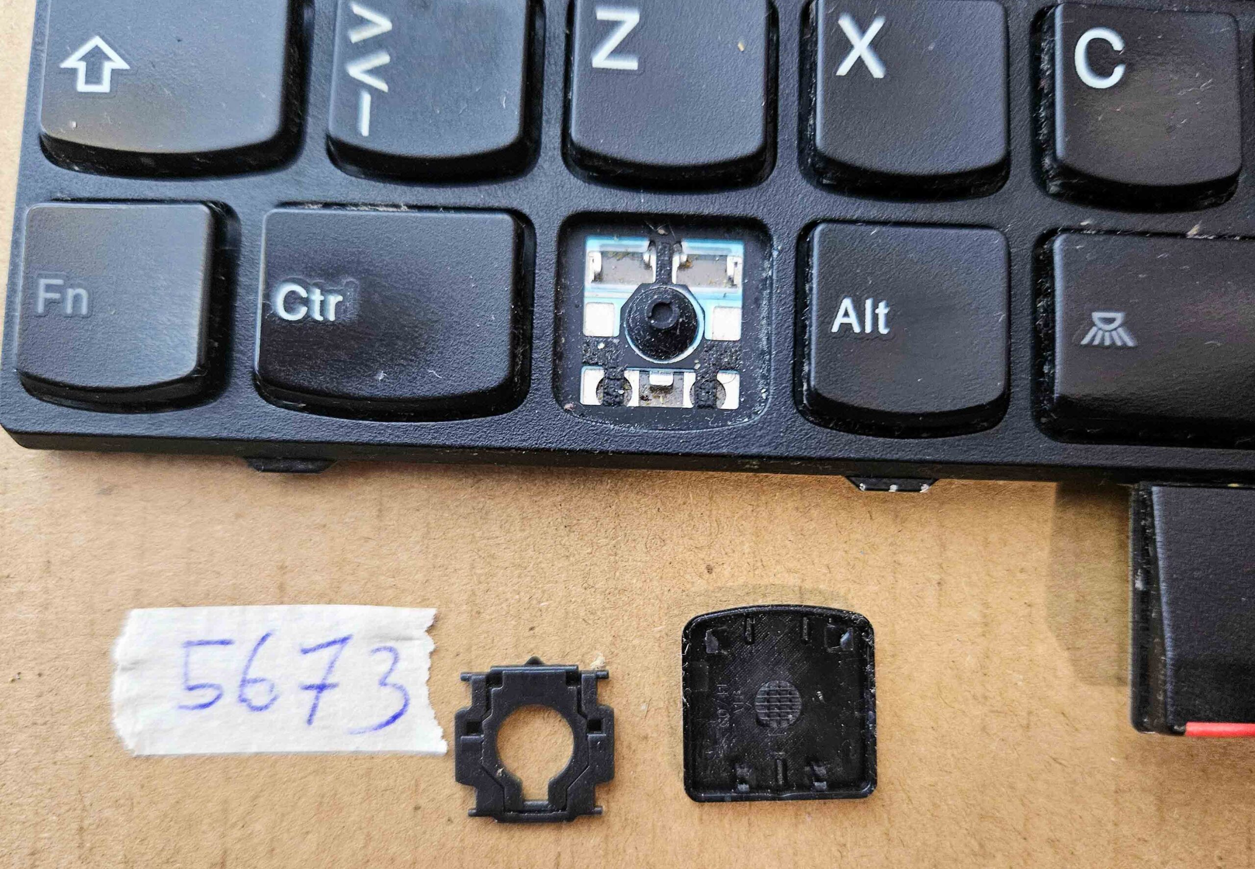 Touches de clavier CS1285 pour Lenovo ThinkPad T530 – Pièces de rechange d'origine pour ordinateur portable – Image 2