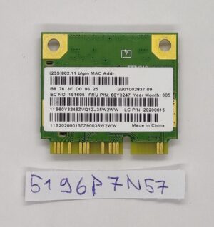 Adaptateur de carte sans fil WLAN Lenovo Thinkpad L530 60Y3247 – 802.11 a/b/g/n