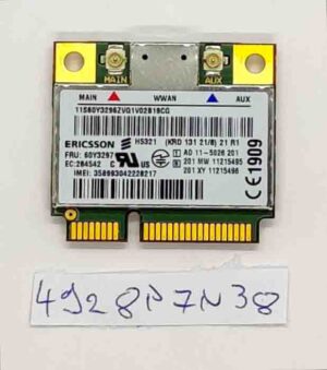 Carte 3G Lenovo ThinkPad X230 W530 T430 T430s 60Y3297 - Haut débit mobile WWAN