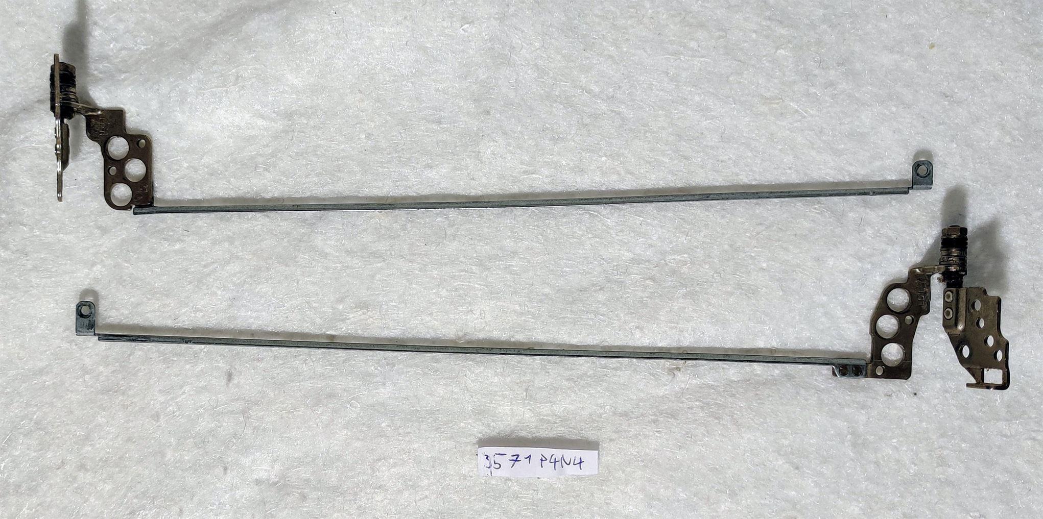 Ensemble de charnières pour ordinateur portable MEDION Akoya P6687 (13N1-0AM0201 et 13N1-0AM0101) - Supports gauche et droit