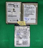 Lot de 3 disques durs internes Fujitsu MHZ2320BH 320 Go pour ordinateur portable (2,5 pouces, 5 400 tr/min) - Photos authentiques