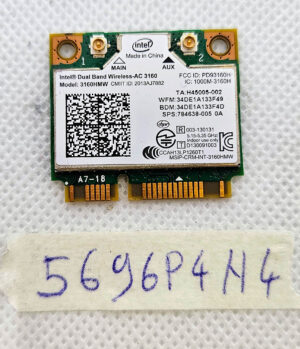 Carte Wi-Fi Apache 3160HMW double bande pour ordinateur portable MSI GE60