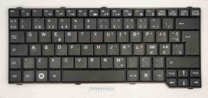 Clavier Nordic pour Fujitsu Siemens V6515 V6535 V6555 - Noir, OEM 9J.N0N92.G1K