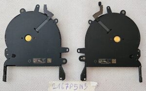 Ventilateurs de processeur pour Apple MacBook Pro 13" A1708 (fin 2016, mi-2017, A2159 2019)