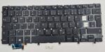 Clavier simple pour Dell XPS 13 et Inspiron 13/15 | Disposition nordique | Rétroéclairé | Pièces détachées pour ordinateur portable